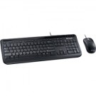 Microsoft Keyboard/Mouse Wired Desktop 400 Canada/French Brown Box