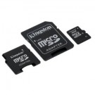 Kingston Micro Security Digital (MicroSD) 4GB SDHC Class 4 Flash Memory Card